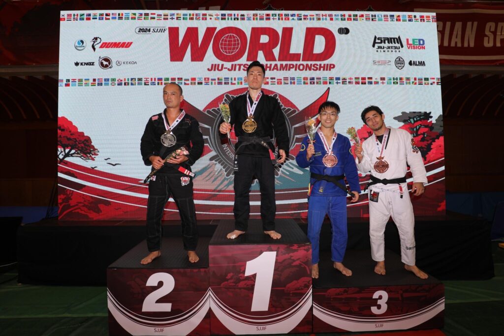 SJJIF WORLD JIUJITSU CHAMPION SHIP2024にて市橋虎徹が優勝